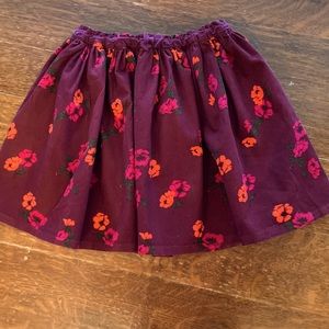 Lands’ End corduroy skirt girls 10-12